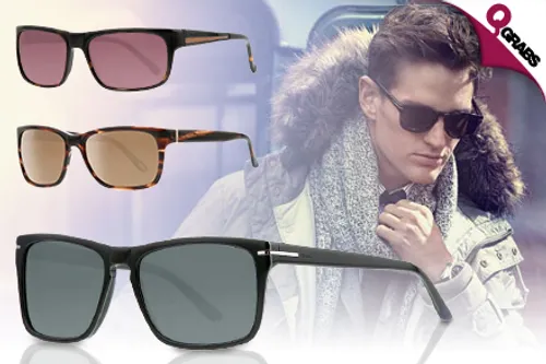 For QR149, Brave the Sun with Men's Gant Sunglasses - Choose from 7 Simplistic Designs! (QR458 Value)